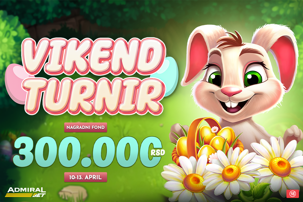 Turnir koji ovog vikenda spaja najbolje slotove - 300.000 dinara u igri